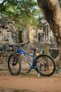 Cycle through Siem Reap's beautiful countryside for a half-day